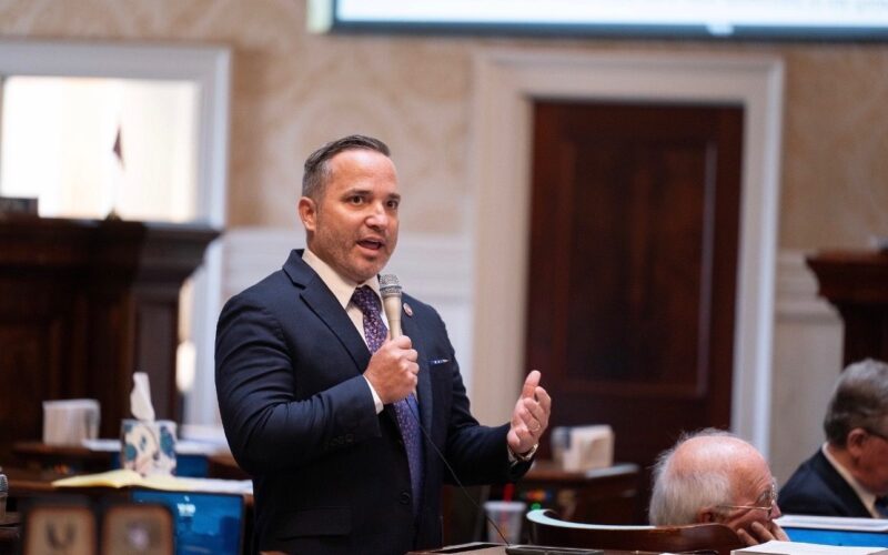 James Teeple speaking on the South Carolina House floor